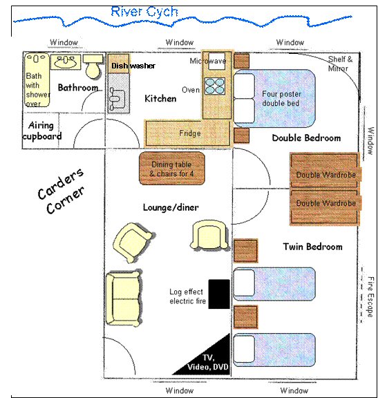 Carders Corner floor plan